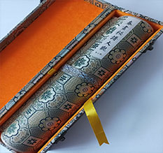 郸城书画装裱案例